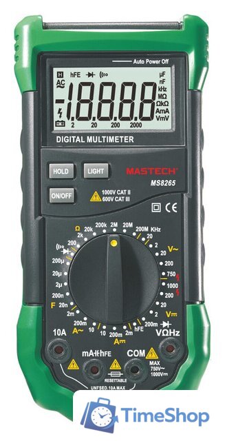 Мультиметр Mastech MS8265 - Изображение №1 — Интернет-магазин Time-Shop