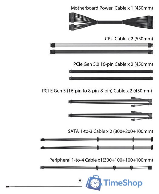 Блок питания ASUS ROG Loki SFX-L 1200W Titanium ROG-LOKI-1200T-SFX-L-GAMING - Изображение №12 — Интернет-магазин Time-Shop