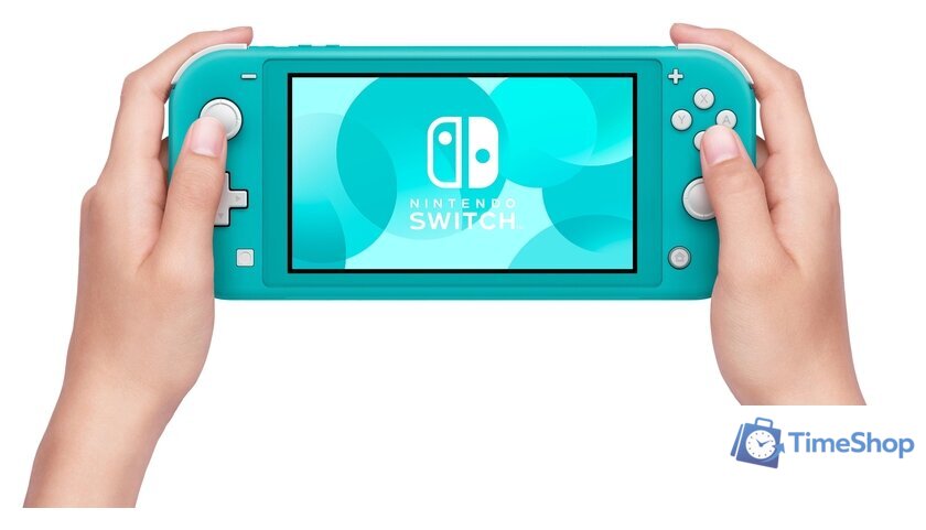 Игровая приставка Nintendo Switch Lite (бирюзовый) - Изображение №4 — Интернет-магазин Time-Shop
