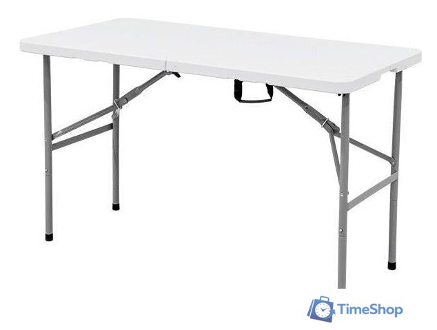 Стол Calviano Складной, прямоугольный 122x60.5 см (белый) - Изображение №5 — Интернет-магазин Time-Shop