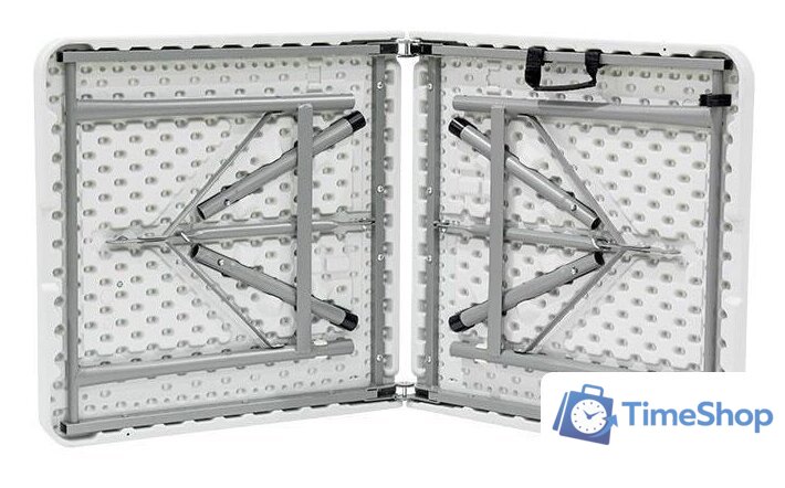 Стол Calviano Складной, прямоугольный 122x60.5 см (белый) - Изображение №6 — Интернет-магазин Time-Shop