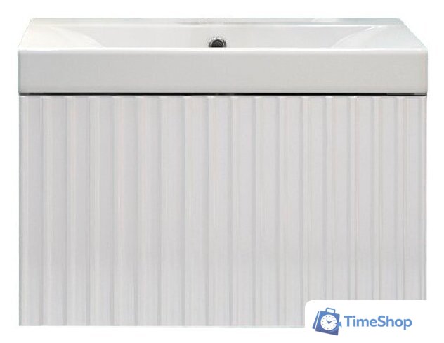  Velvex Тумба под умывальник Compo 600-0-1 tp.COM.9696.60.1Y (белый глянец) - Изображение №1 — Интернет-магазин Time-Shop