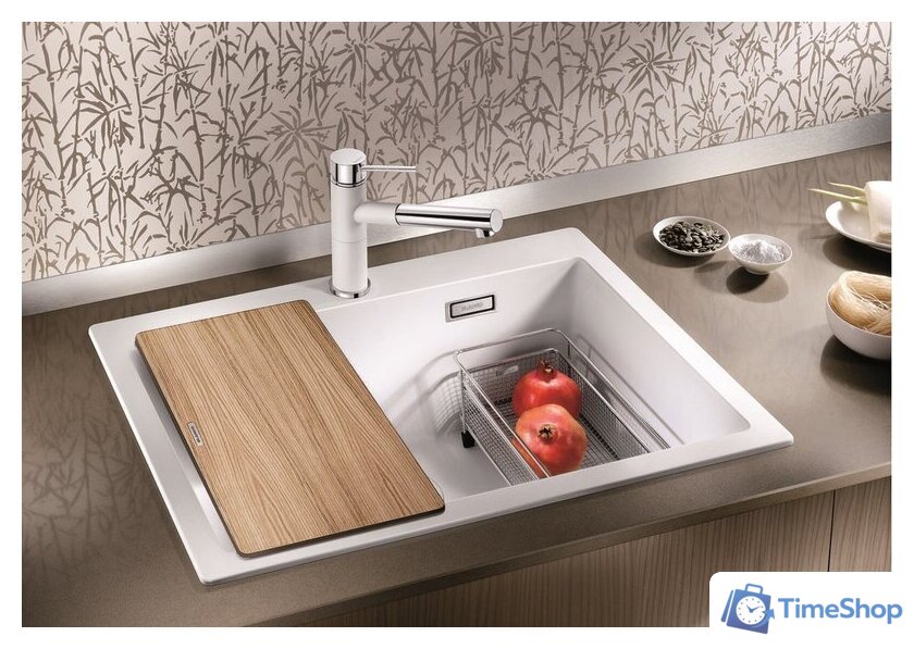 Кухонная мойка Blanco Pleon 8 523043 (антрацит) - Изображение №3 — Интернет-магазин Time-Shop