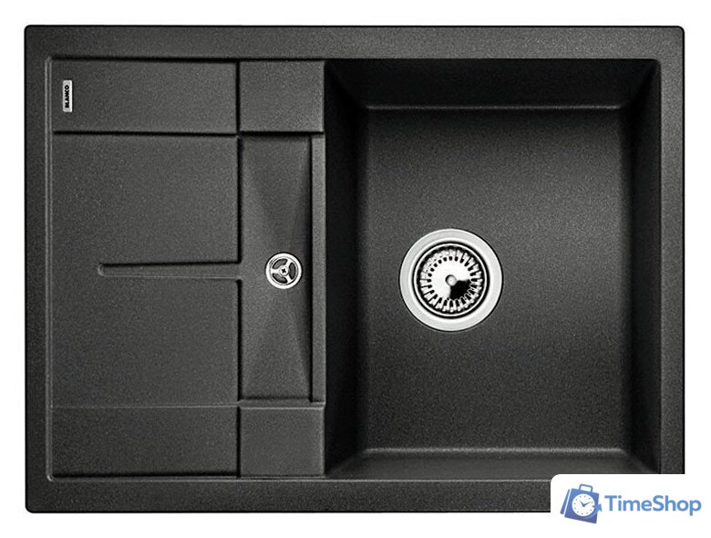 Кухонная мойка Blanco Metra 45 S Compact 525912 (черный) - Изображение №1 — Интернет-магазин Time-Shop