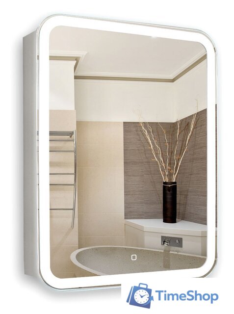  Silver Mirrors Шкаф с зеркалом Фиджи 50x75 LED-00002362 - Изображение №1 — Интернет-магазин Time-Shop