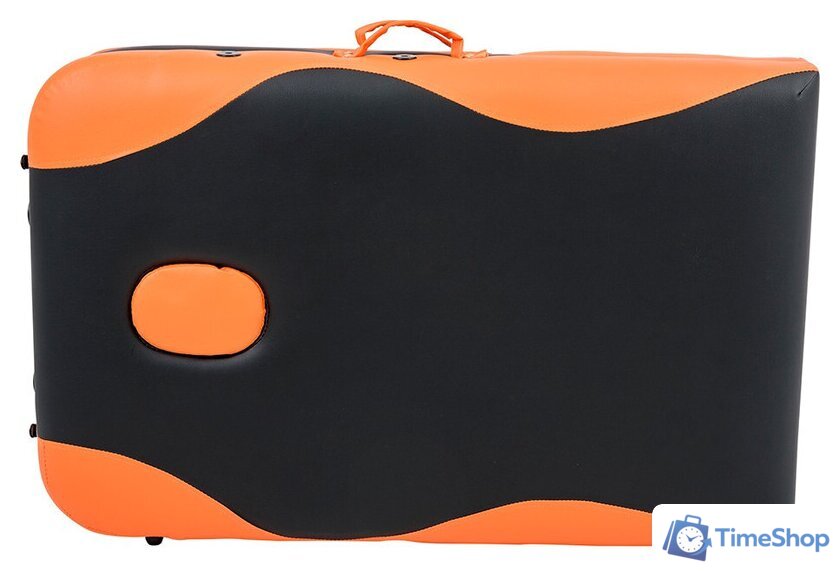 Массажный стол Atlas Sport складной 3-с деревянный 60 см (черно-оранжевый) - Изображение №5 — Интернет-магазин Time-Shop