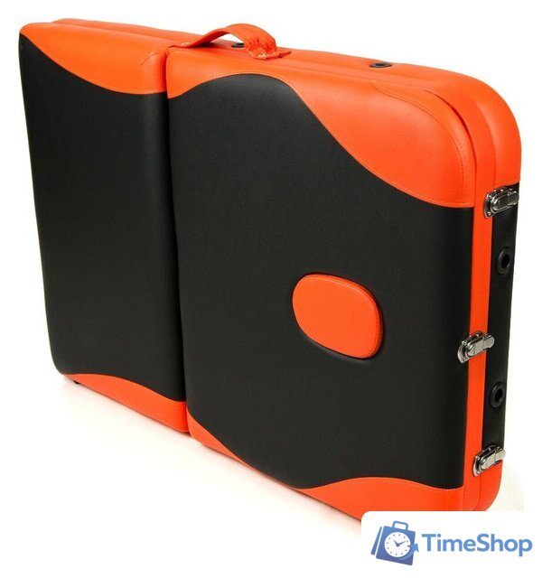 Массажный стол Atlas Sport складной 3-с деревянный 60 см (черно-оранжевый) - Изображение №6 — Интернет-магазин Time-Shop