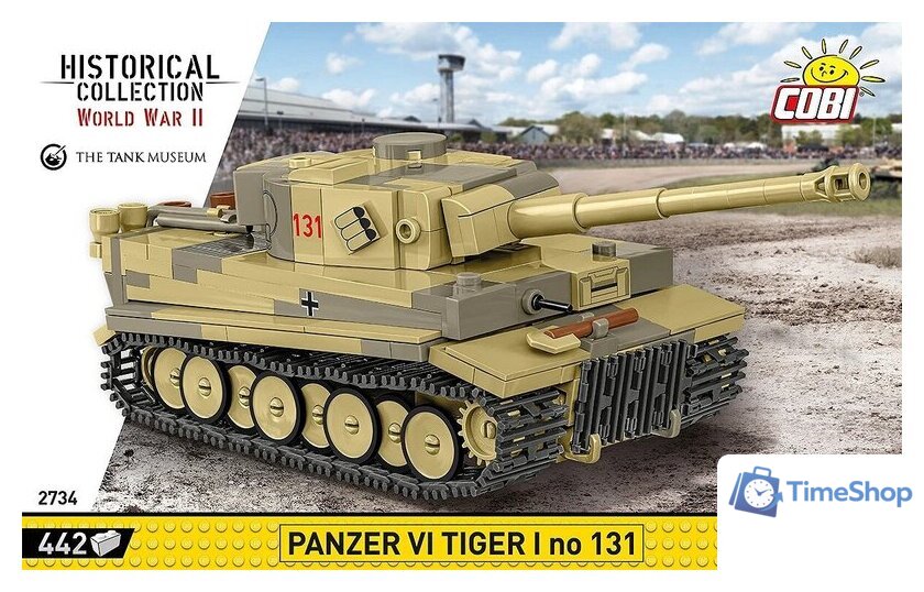 Конструктор Cobi Historical Collection WWII Panzer VI Tiger I no 131 - Изображение №1 — Интернет-магазин Time-Shop