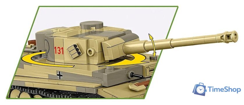Конструктор Cobi Historical Collection WWII Panzer VI Tiger I no 131 - Изображение №6 — Интернет-магазин Time-Shop