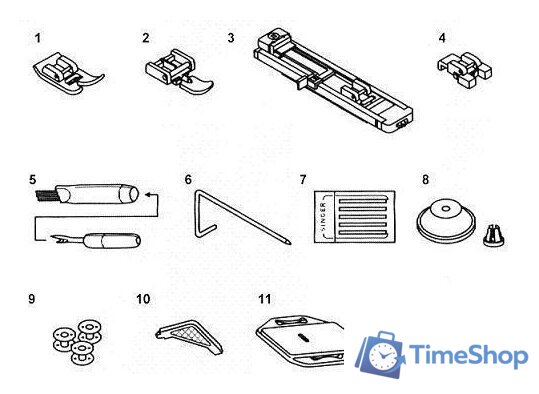Электромеханическая швейная машина Singer Tradition 2282 - Изображение №2 — Интернет-магазин Time-Shop