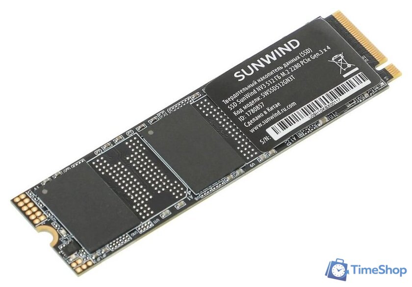 SSD SunWind NV3 SWSSD512GN3T 512GB - Изображение №3 — Интернет-магазин Time-Shop