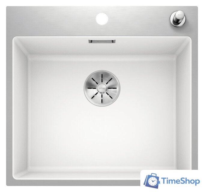 Кухонная мойка Blanco Subline 500-IF/A SteelFrame (белый) 524112 - Изображение №1 — Интернет-магазин Time-Shop