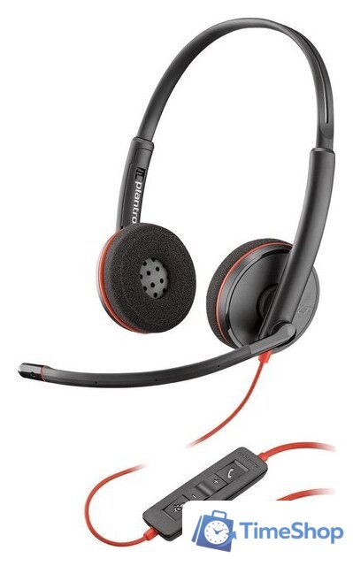 Наушники Plantronics Blackwire C3220 USB-C - Изображение №1 — Интернет-магазин Time-Shop