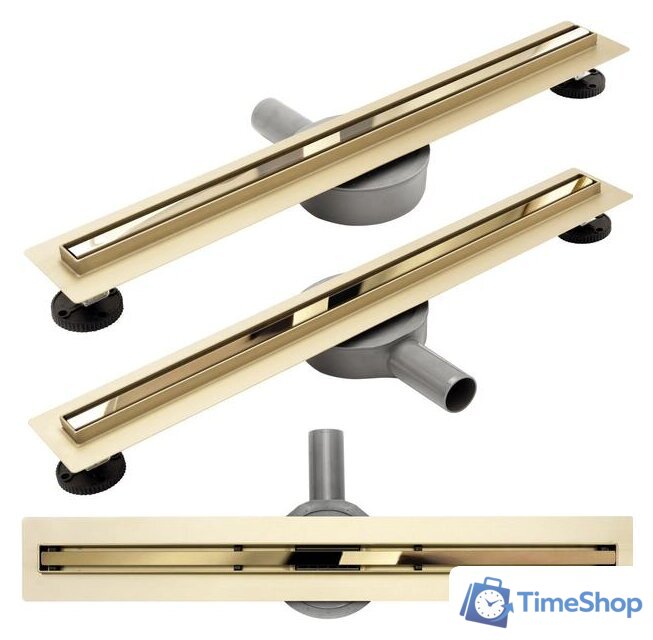 Трап/канал Rea Neo Slim Pro 600 (зеркальный золотой) - Изображение №1 — Интернет-магазин Time-Shop