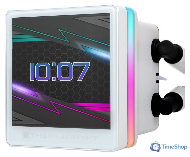 Система жидкостного охлаждения для процессора Thermalright Grand Vision 360 ARGB (белый) - Изображение №2 — Интернет-магазин Time-Shop