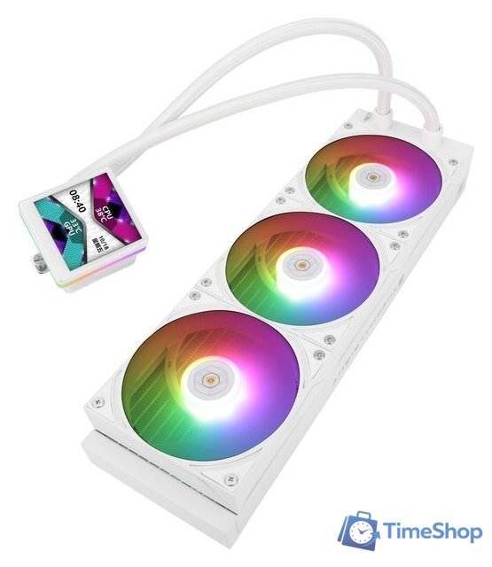 Система жидкостного охлаждения для процессора Thermalright Grand Vision 360 ARGB (белый) - Изображение №6 — Интернет-магазин Time-Shop