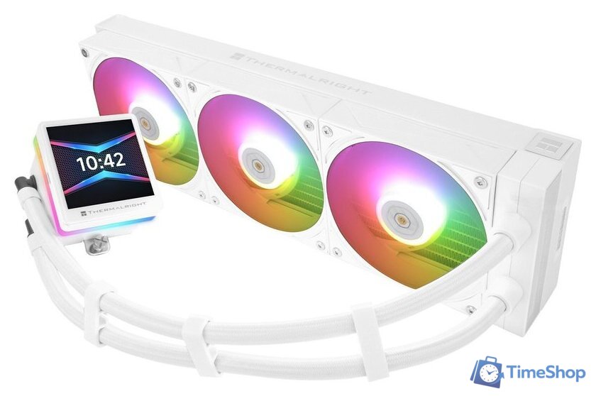 Система жидкостного охлаждения для процессора Thermalright Grand Vision 360 ARGB (белый) - Изображение №3 — Интернет-магазин Time-Shop