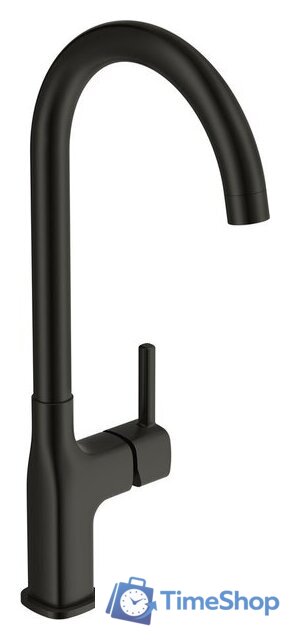 Смеситель Cersanit Elio однорычажный 68261 (черный) - Изображение №2 — Интернет-магазин Time-Shop