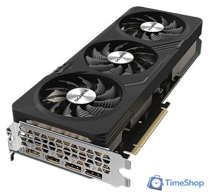 Видеокарта Gigabyte Radeon RX 7600 XT Gaming OC 16G GV-R76XTGAMING OC-16GD - Изображение №3 — Интернет-магазин Time-Shop