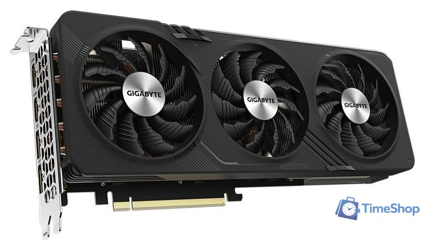 Видеокарта Gigabyte Radeon RX 7600 XT Gaming OC 16G GV-R76XTGAMING OC-16GD - Изображение №1 — Интернет-магазин Time-Shop