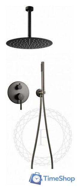 Душевая система  Filarete Roun FL1024 (графит) - Изображение №1 — Интернет-магазин Time-Shop