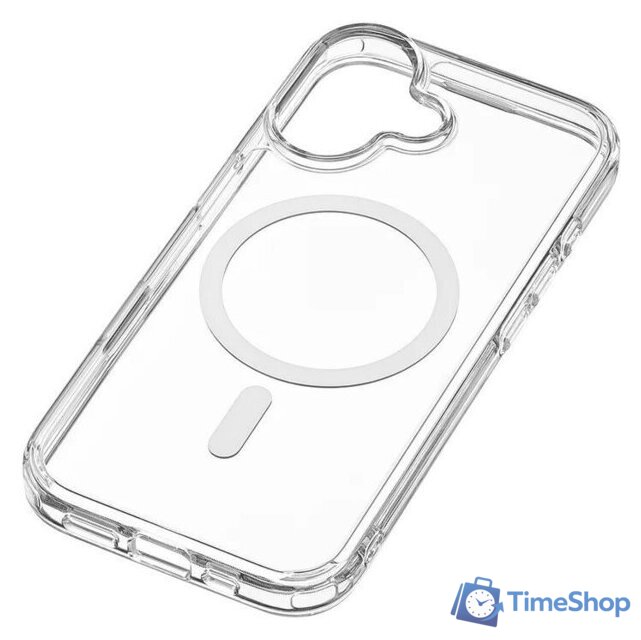 Чехол для телефона uBear Real Mag Case для iPhone 17 (прозрачный) - Изображение №4 — Интернет-магазин Time-Shop