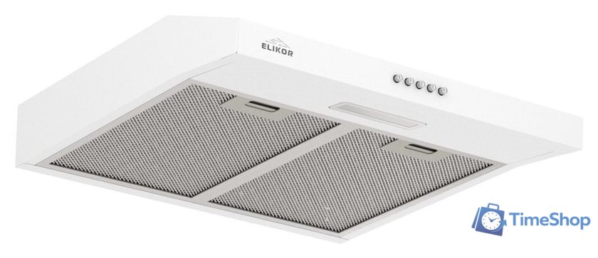 Кухонная вытяжка Elikor Eco One 50 298166 (белый) - Изображение №1 — Интернет-магазин Time-Shop