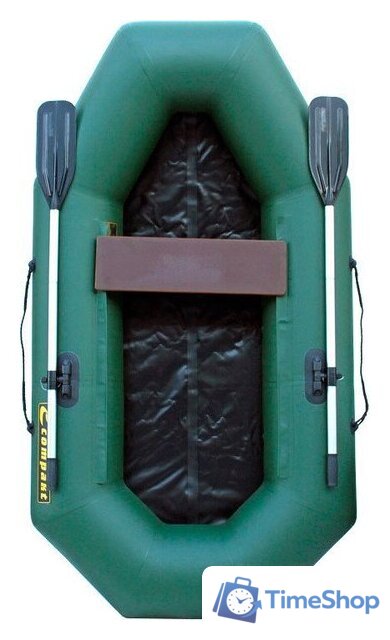 Гребная лодка Leader Boats Компакт-220 3922022 (зеленый) - Изображение №1 — Интернет-магазин Time-Shop