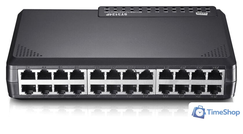 Неуправляемый коммутатор Netis ST3124P - Изображение №2 — Интернет-магазин Time-Shop