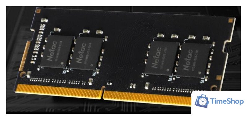 Оперативная память Netac Basic 16GB DDR4 SODIMM PC4-25600 NTBSD4N32SP-16 - Изображение №5 — Интернет-магазин Time-Shop