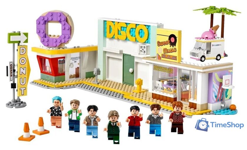 Конструктор LEGO Ideas 21339 BTS Dynamite - Изображение №3 — Интернет-магазин Time-Shop