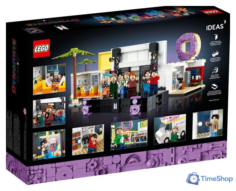 Конструктор LEGO Ideas 21339 BTS Dynamite - Изображение №2 — Интернет-магазин Time-Shop