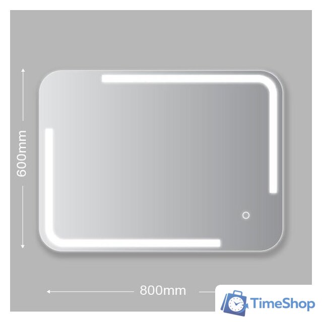  Алмаз-Люкс Зеркало с подсветкой ЗП-82 80х60 - Изображение №5 — Интернет-магазин Time-Shop