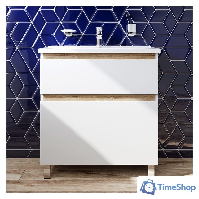  AM.PM Тумба под умывальник X-Joy M85AFSX0802WG - Изображение №1 — Интернет-магазин Time-Shop