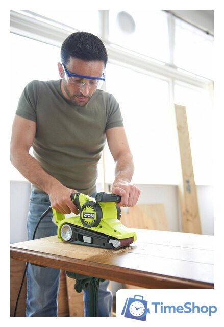 Ленточная шлифмашина Ryobi EBS800V - Изображение №18 — Интернет-магазин Time-Shop