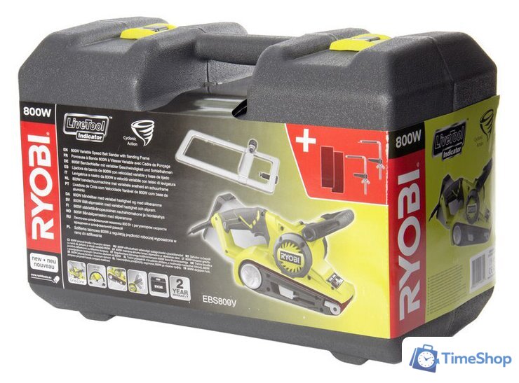 Ленточная шлифмашина Ryobi EBS800V - Изображение №12 — Интернет-магазин Time-Shop