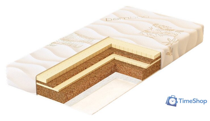 Матрас Плитекс Bamboo Nature 60x119 - Изображение №1 — Интернет-магазин Time-Shop