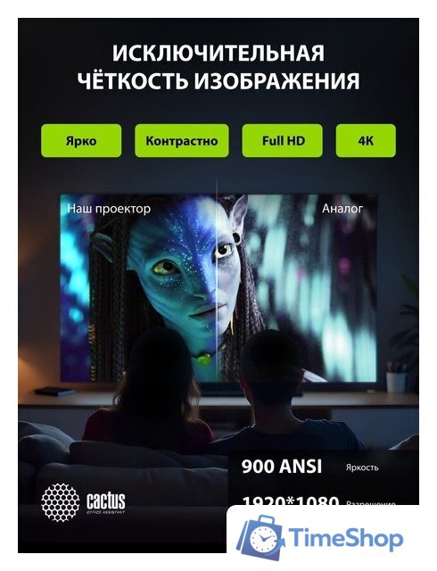 Проектор CACTUS CS-PRC.06B.WUXGA-A - Изображение №15 — Интернет-магазин Time-Shop