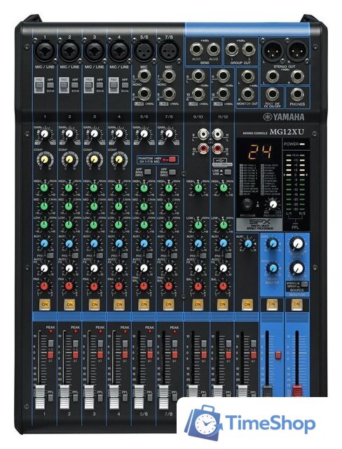 Микшерный пульт Yamaha MG-12XU - Изображение №1 — Интернет-магазин Time-Shop