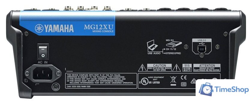 Микшерный пульт Yamaha MG-12XU - Изображение №5 — Интернет-магазин Time-Shop