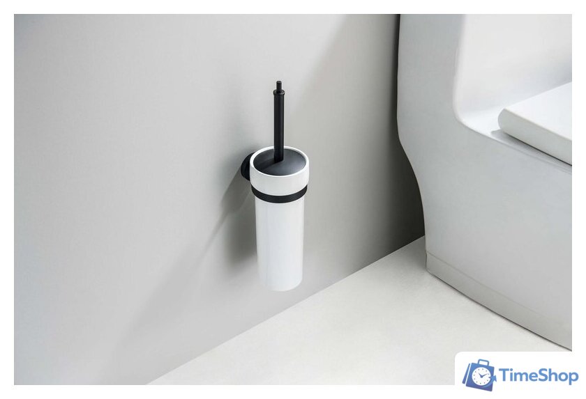 Ершик для унитаза Aquatek Бетта AQ4610MB (черный матовый) - Изображение №2 — Интернет-магазин Time-Shop