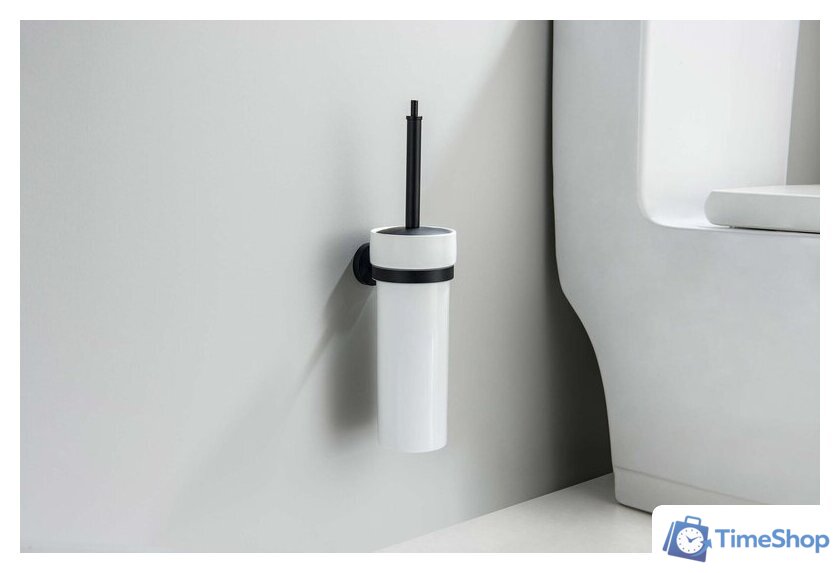 Ершик для унитаза Aquatek Бетта AQ4610MB (черный матовый) - Изображение №3 — Интернет-магазин Time-Shop