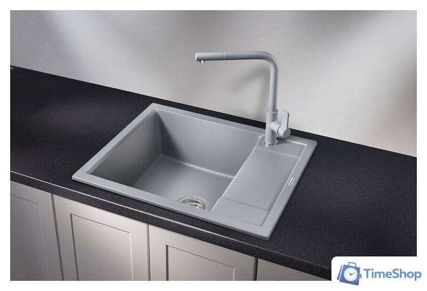 Кухонная мойка Granula GR-6002 (алюминиум) - Изображение №2 — Интернет-магазин Time-Shop