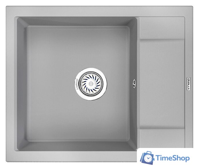 Кухонная мойка Granula GR-6002 (алюминиум) - Изображение №1 — Интернет-магазин Time-Shop