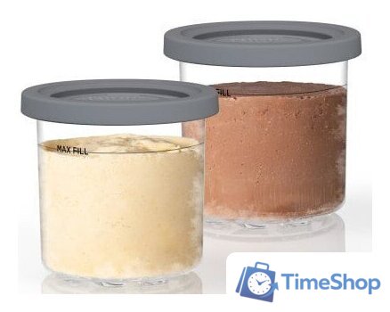 Контейнер  Ninja Ice Cream Maker Dessert Tubs XSK2PNT300 (2 шт) - Изображение №1 — Интернет-магазин Time-Shop