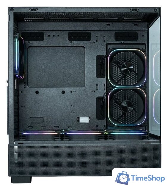 Корпус XASTRA Q500 6ARGB-FG-C10-UC (черный) - Изображение №4 — Интернет-магазин Time-Shop
