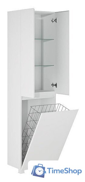  Belux Шкаф Неаполь П 50 К (1, белый глянцевый) - Изображение №2 — Интернет-магазин Time-Shop