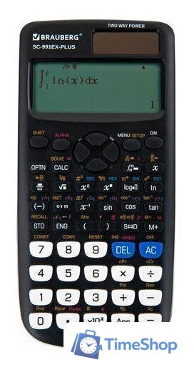 Инженерный калькулятор BRAUBERG SC-991EX-Plus 271726 - Изображение №1 — Интернет-магазин Time-Shop