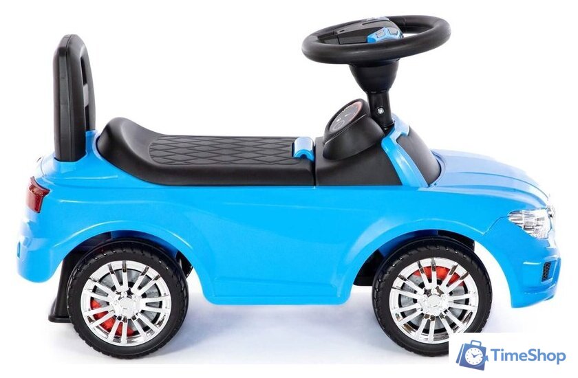 Каталка Полесье SuperCar №5 84521 (голубой) - Изображение №3 — Интернет-магазин Time-Shop