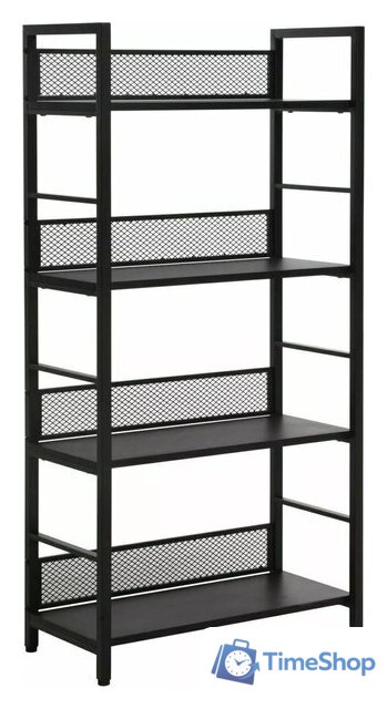Стеллаж Signal Raw R4 (черный) - Изображение №1 — Интернет-магазин Time-Shop